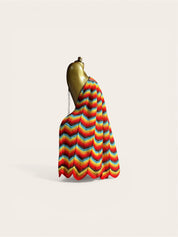 Zigzag Halter Dress