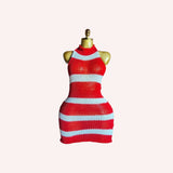 Backless Knitted Dress