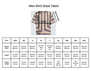 Size Guide, first slide is for Ladies and second slide is for Men