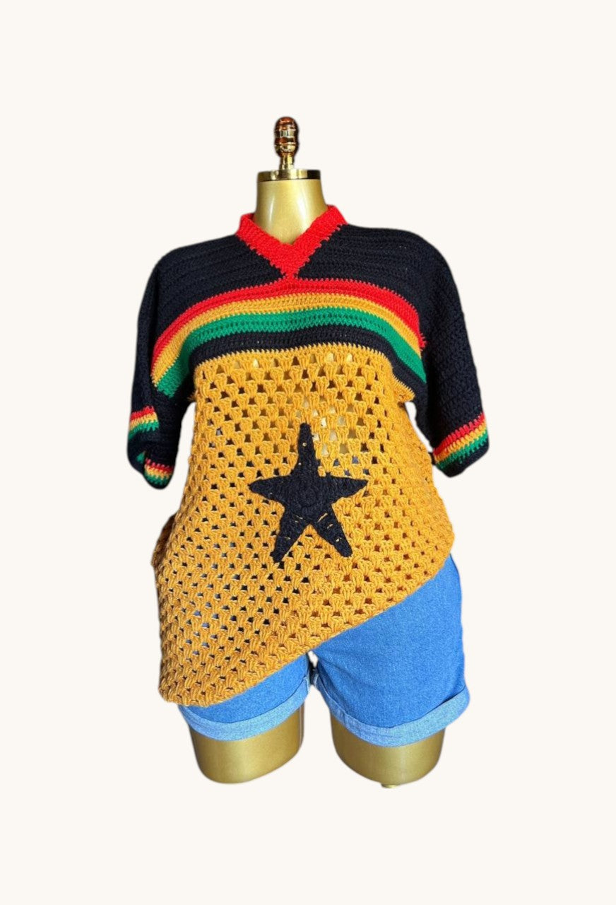 Crochet Ghana Jersey