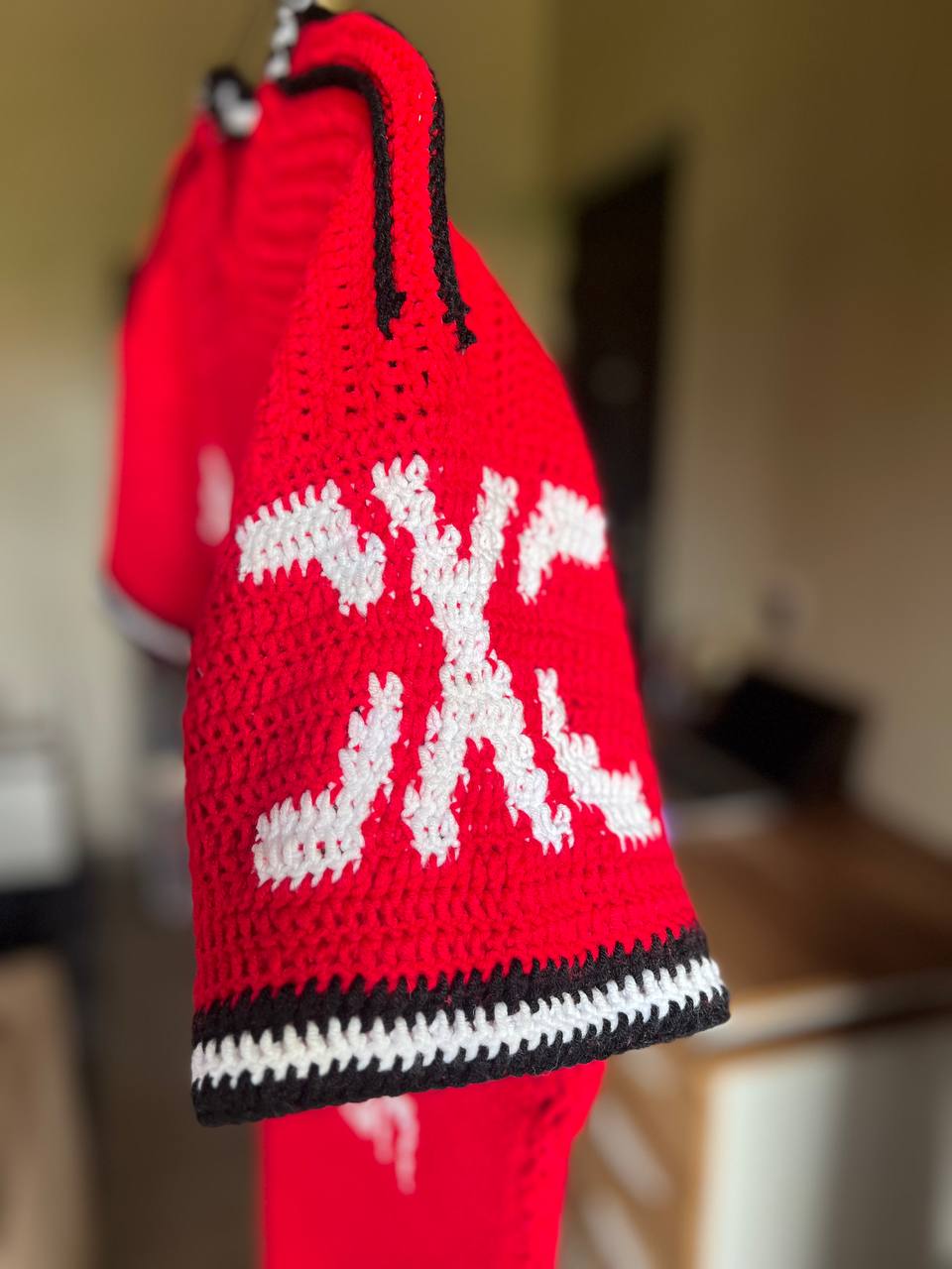 Crochet Manchester United Jersey