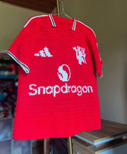 Crochet Manchester United Casemiro Jersey