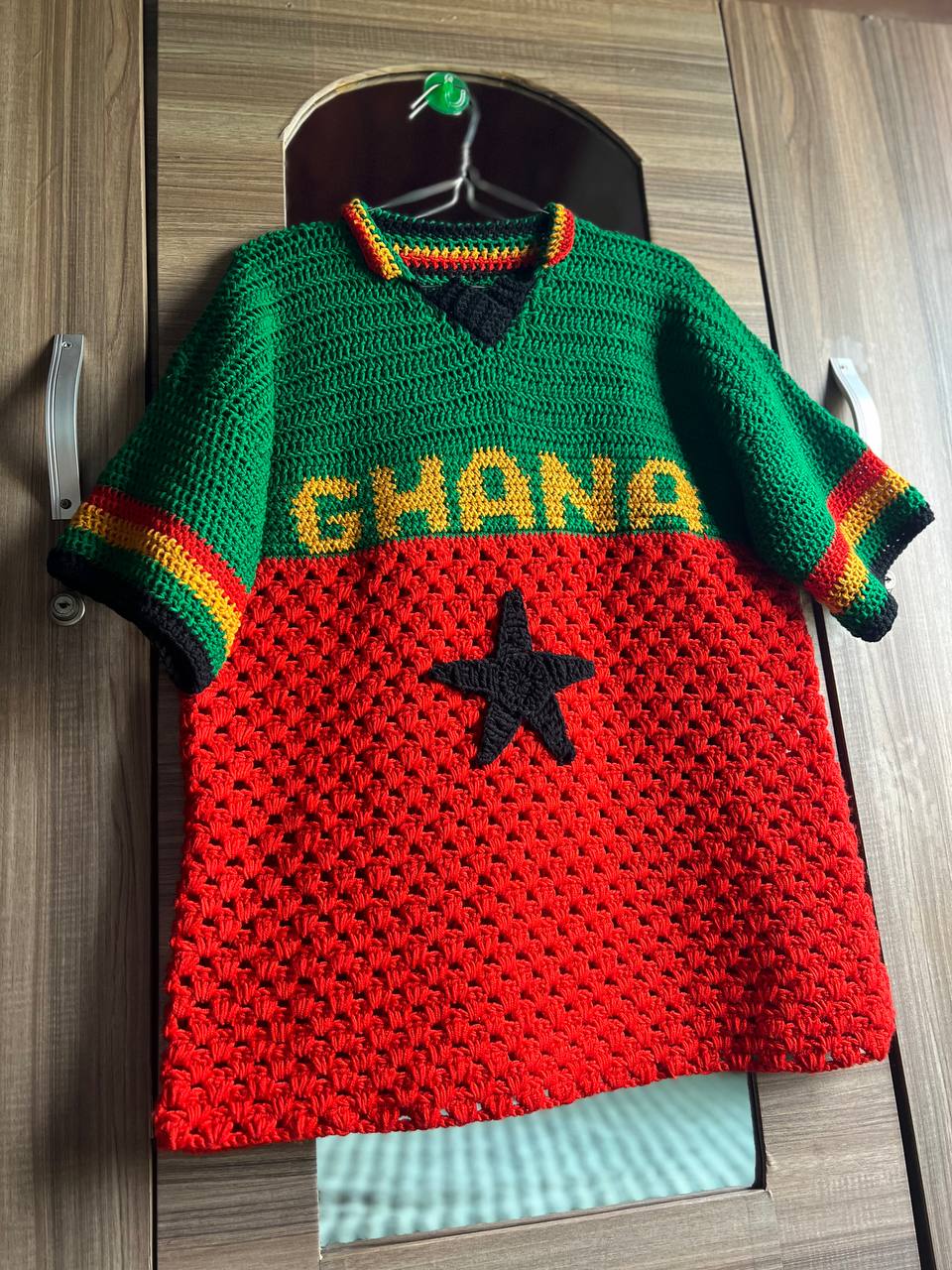 Crochet Ghana Jersey